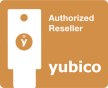 Emblem des Unternehmens Yubico zur Auszeichnung als Yubico Authorized Reseller